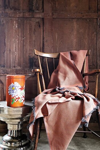 İssimo Home Maia Sofa Shawl 170*230 cm Orange