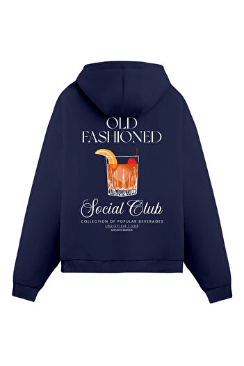 Mounte Bianca Унисекс суичър с качулка Old Fashined - Regular