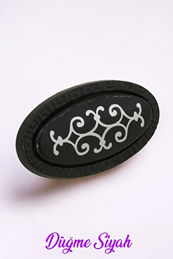 Badem10 Matte Black Seçil Metal Furniture Kitchen Drawer - Cabinet Cabinet Handle Handles with Lid