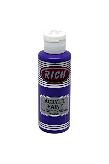Rich Akrilik Boya 120 cc Mor 166