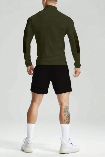 GHASSY CO. Ghassy Co. Men's - Quick Dry Damp Long Sleeve Running T-shirt
