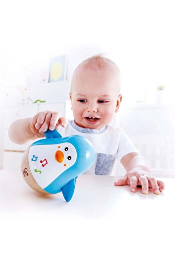 Hape Jucărie din lemn - Pinguin Hopa Mythica