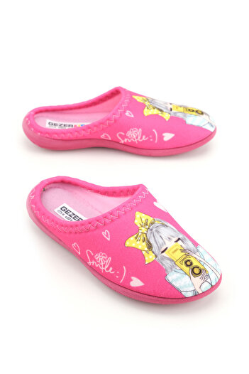 GEZER Girl's Winter Design Comfortable Silent Sole Gondola Home Garden Slippers