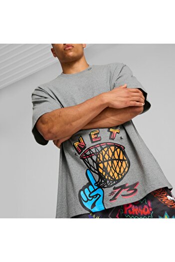 Puma Ανδρικό μπλουζάκι Getting Crafty Ss Tee 1