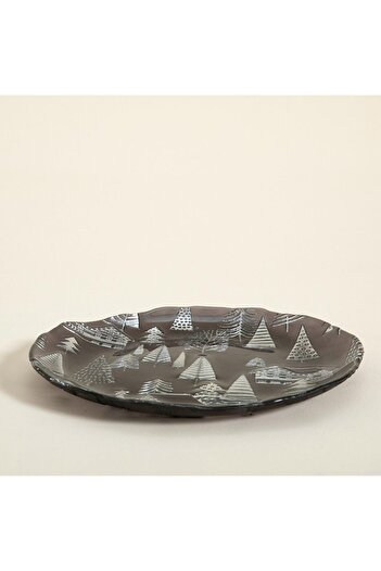 STOREMAX Goldwhirl Zermatt Pasta Plate, Grey/Dark Grey, 21 cm Trendflash 467437