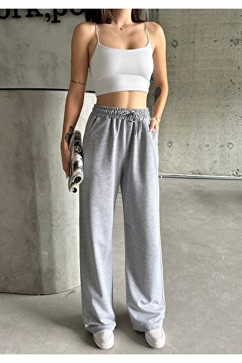 Nordmende Women's High Waist Wide Leg Sweatpants