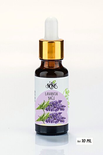 SEKE Pure Lavender Oil Glass Bottle with Dropper