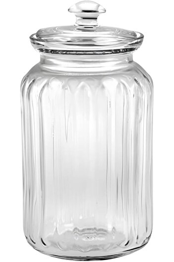 STOREMAX Polysight Viva Glass Jar with Lid, 1500Cc Trendzap 467437