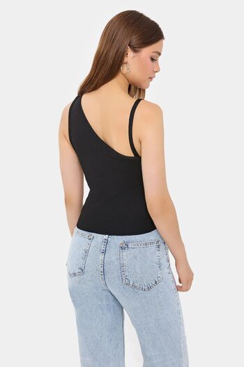 Hiccup Crop Top fără mâneci - Detaliu curea