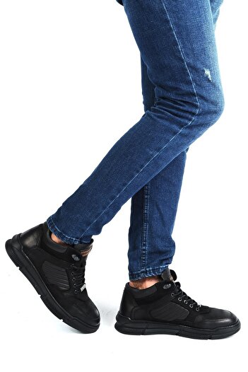 Pierre Cardin 77554 Nubuck 100% δερμάτινες χειμερινές ανδρικές μπότες