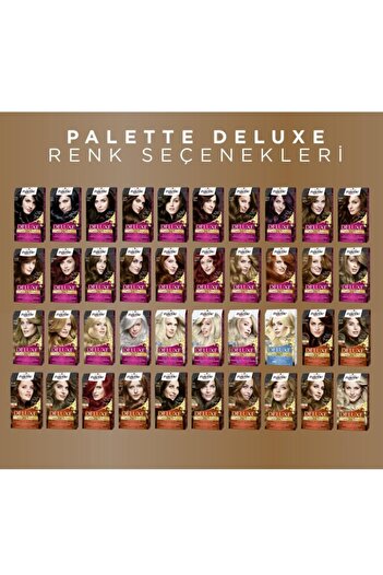 Palette Deluxe Saç Boyası 5-889 Şarap Kızılı X 2 Adet + Saç Açıcı Tarak