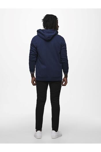 Only & Sons Onsceres Life Zip Thr. Hoodie Sweat Noos Ανδρικό φόρεμα μπλουζάκι
