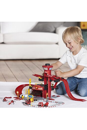 Majorette Creatix Büyük Oyun Seti Kurtarma Istasyonu +5 Model Araç