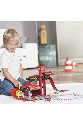 Majorette Creatix Büyük Oyun Seti Kurtarma Istasyonu +5 Model Araç