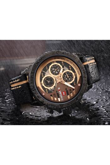 Naviforce Naviforce Nf9110-Brgbn Men's Wristwatch