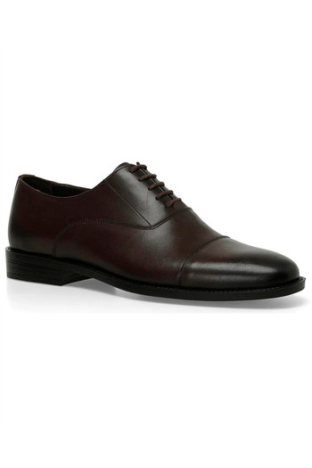 İnci Jame 4Pr Men's Brown (40-45) Leather Classic Shoes