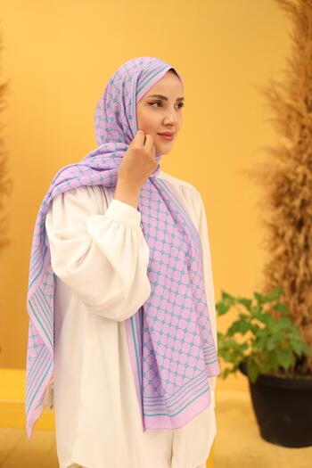 Silk Home Olinda Shawl - 49005 - 24 Lavender