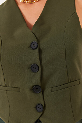 Bianco Lucci Mbms009 Women's Vest - 60501009   Model