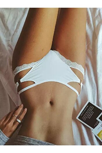 SiaLess Lingerie Γυναικείο εσώρουχο αξεσουάρ λευκής δαντέλας