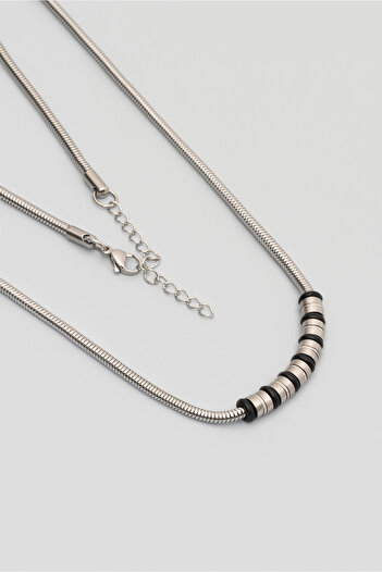 Stylesteel Metallic Design Men's 65 cm Steel Necklace