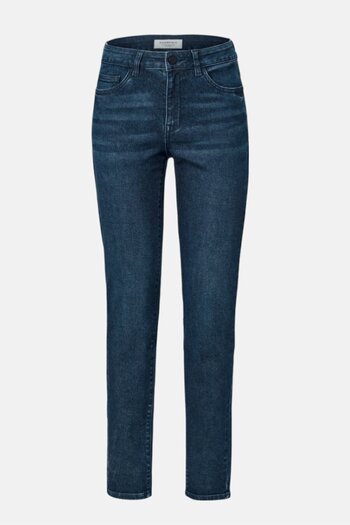 Tchibo Women Slim Fit Washed Denim Jeans, Blue