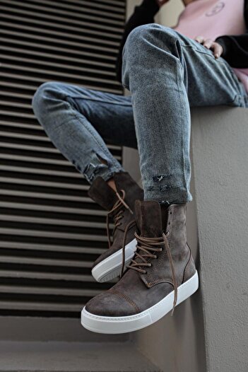 Knack Αθλητικά μποτάκια Ahenks 022 Model Brown