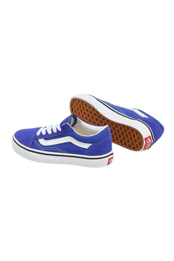 Vans Old Skool Çocuk Mavi Sneaker
