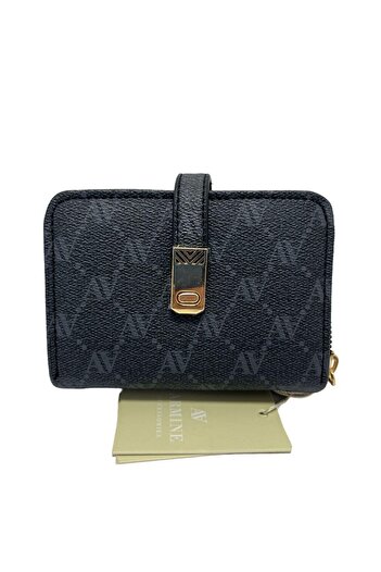Armine Black Dotted C01 Wallet