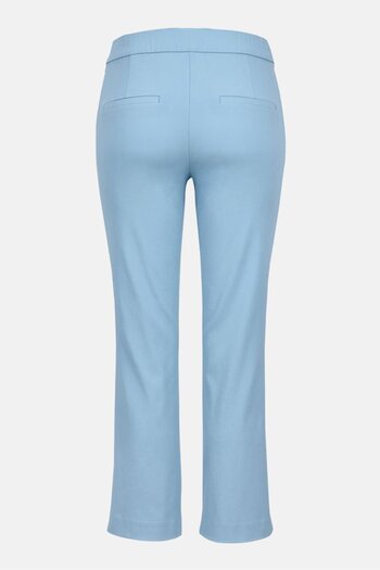 Tchibo Women Regular Fit Stretchable Trouser Pants, Light Blue