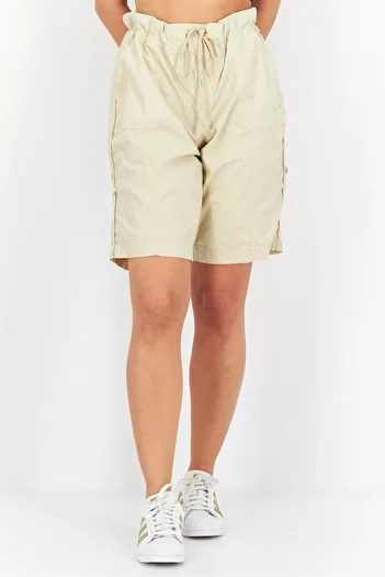 Tommy Hilfiger Women Solid Basic Shorts, Khaki