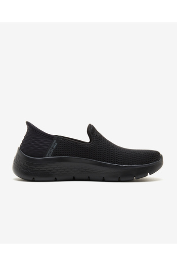 SKECHERS Go Walk Flex - Relish - Slip-ins Women's Black Walking Shoes124963 Bbk