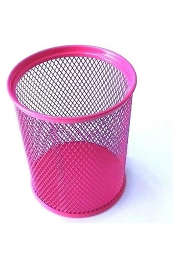Linea Colorful Round Metal Mesh Pen Holder H802r