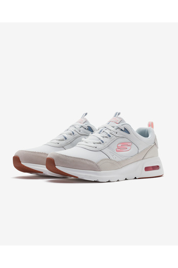 SKECHERS Skech-air Court - Retro Avenue Kadın Beyaz Sneakers 150075 Ofwt