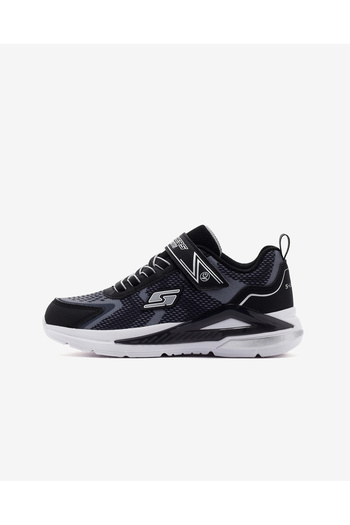 SKECHERS Tri-namics Large Boy's Black Lighted Sports Shoes401660l Bksl