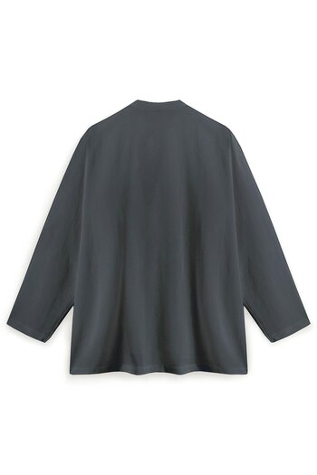 praye Smoked Linen Blended Lace-up Kimono
