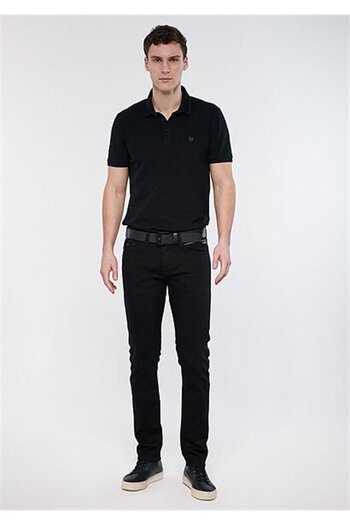 Mavi Ανδρικό μαύρο M0042221320 Τζιν παντελόνι Jake Slim Leg