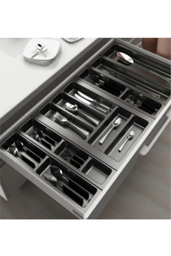 Royaleks Group Eco Lux Module Cutlery Holder Anthracite 42X49 cm Royaleks-Acero-20352