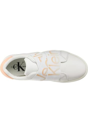 Calvin Klein Classic Cupsole Logo Patterned Sneakers