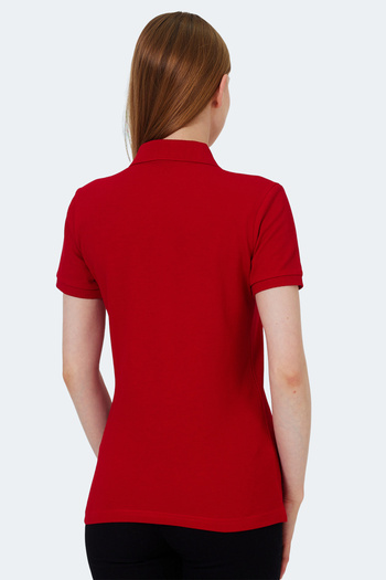 Slazenger Vera I Women's Polo Neck Red T-Shirt