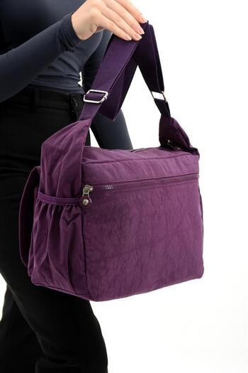 Baginn Klinkır Postacı Okul Çantası Çapraz Askılı Büyük Boy Omuz Çantası Yağmur Geçirmez Özel Kumaş