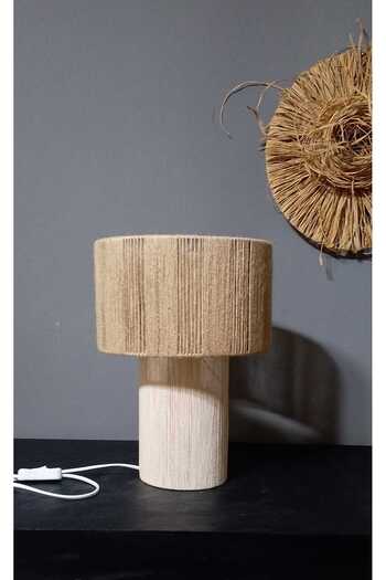poplinhome Wicker Macrame Bohemian Lampshade - Living Room and Bedroom