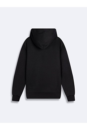 Ltb Hooded Regular Black Sweatshirt