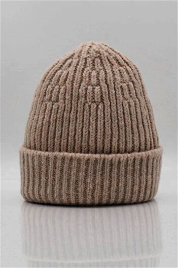 Külah Women's Wool Beret Stone