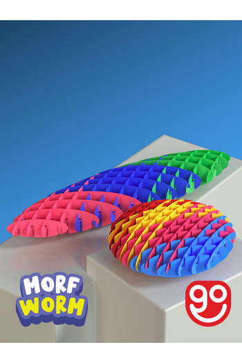 Go Toys Morf Worm Fidget Stress Worm Sensory Toy Educational Toy