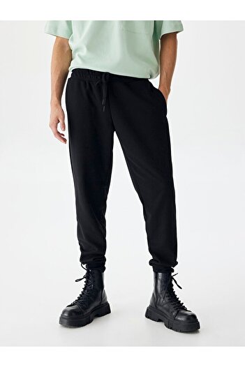 Ltb Basic Elastic Black Tracksuit