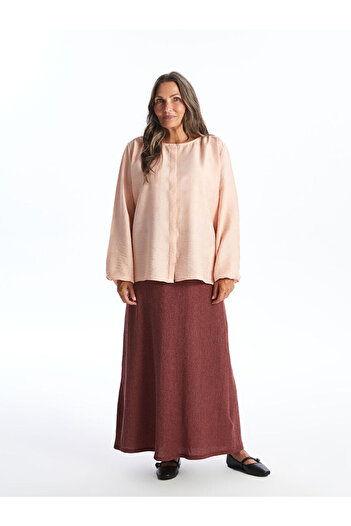 LC Waikiki Sparkling Selections from Shining Store |   Crew Neck Women's Blouse