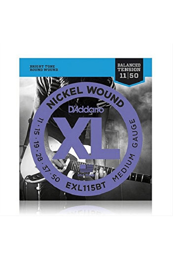 Daddario Exl115Bt Electric Guitar String (11-50)