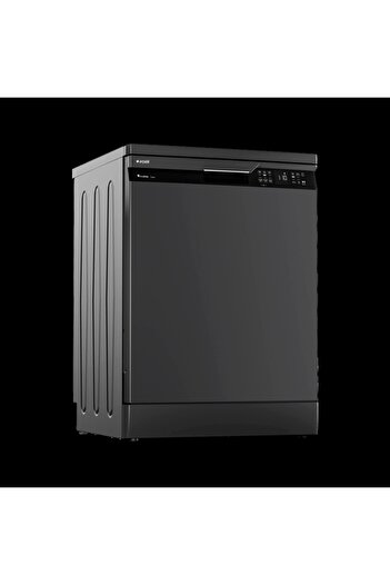 Arçelik 4 Programlı Antrasit Siyah Bulaşık Makinesi 6144 A
