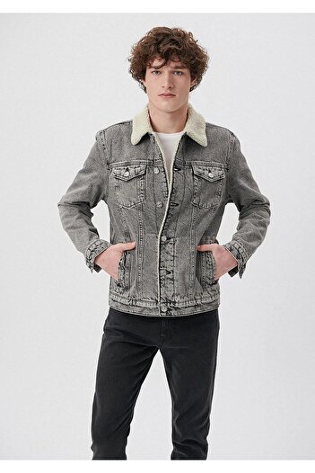 Mavi Sherpa Denim Men's Jeans - Frank M0115285836 Smoke
