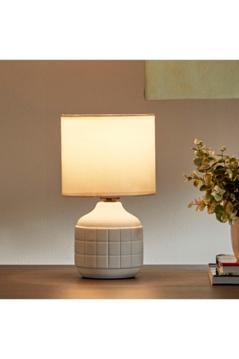 Home Box Gletan Ceramic Table Lamp - 15x15x30 cm
